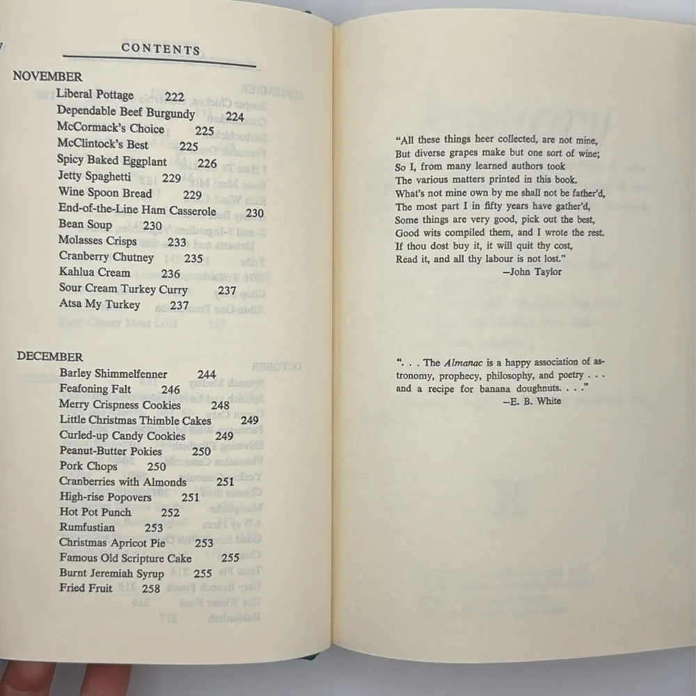 76’ The‎ I Hate To Cook Almanac Cookbook by Peg Braken